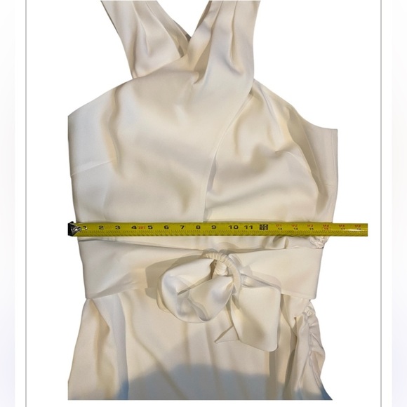 Sachin + Babi White Naomi Belted Sleeveless Dress - Picture 9 of 13